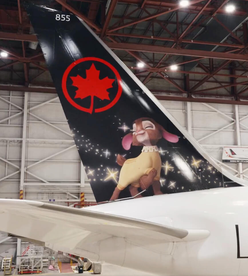 Air Canada reveals new Disney 'Wish' plane livery - Skies Mag